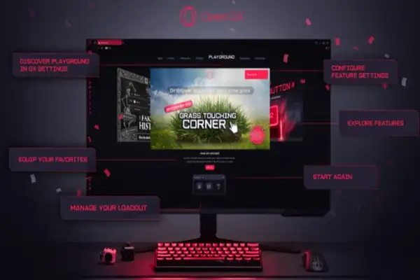 Opera GX, kullanıcılara kendi tarzlarında eğlenme özgürlüğü sunan Playground'u tanıttı