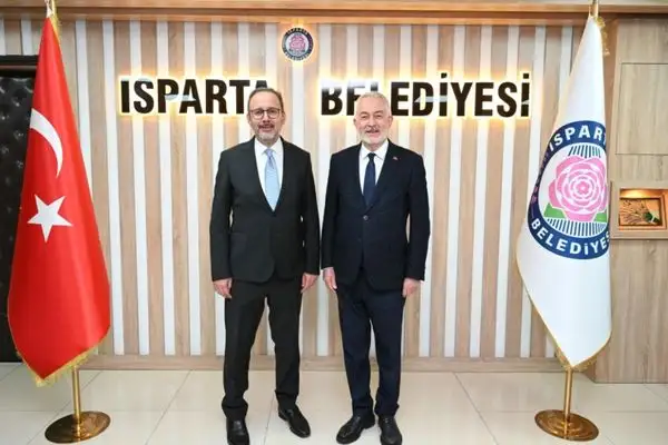 Kasapoğlu’ndan Isparta Belediyesine ziyaret