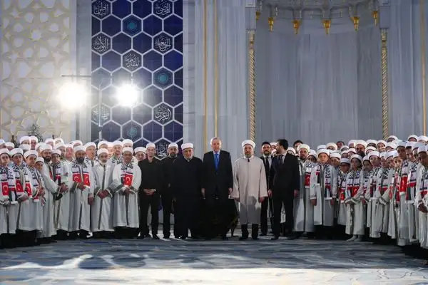 Cumhurbaşkanı Erdoğan, hafızlık icazet programına katıldı