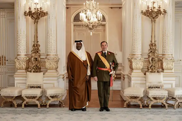 Lüksemburg Büyük Dükü Guillaume, Al Sulaiti’nin güven mektuplarını kabul etti