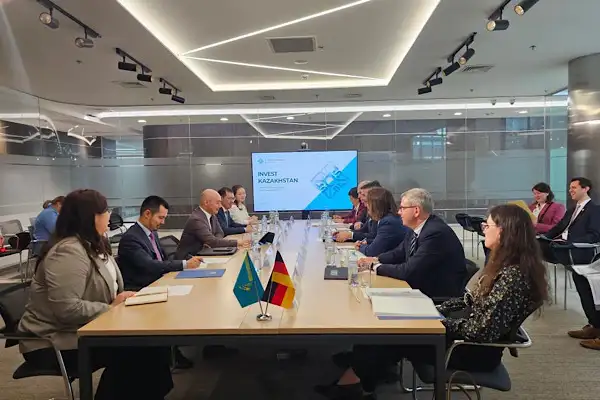 Kazakistan Dışişleri Bakan Yardımcısı Kuantyrov, Beiswenger ile görüştü