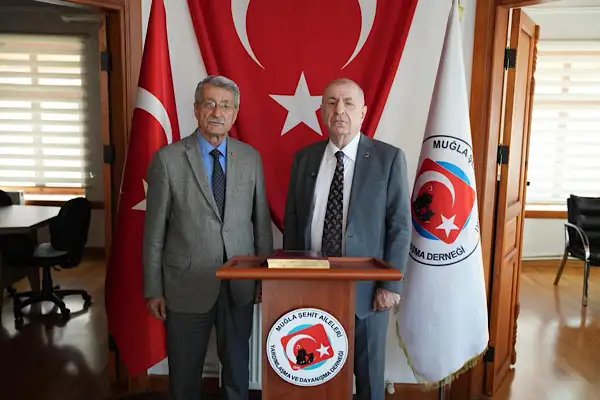 Özdağ, Muğla Şehit Aileleri Yardımlaşma ve Dayanışma Derneği’ni ziyaret etti