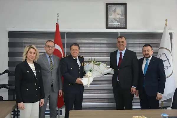 Hatay İl Emniyet Müdürlüğü’nden Baro Başkanlığı’na ziyaret