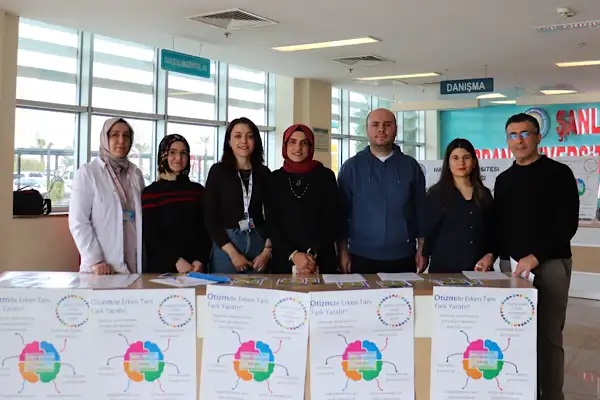 Harran Üniversitesi Hastanesi’nden otizm farkındalık etkinliği