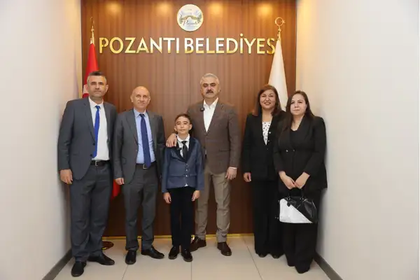 Pozantı'da 23 Nisan makam devir teslim töreni gerçekleştirildi