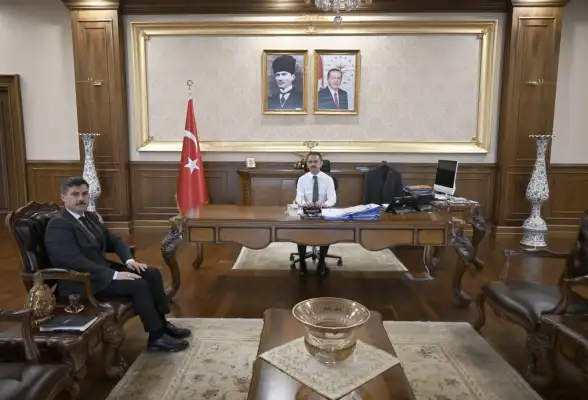 Başmüdür Karakuş'tan Vali Aktaş'a ziyaret
