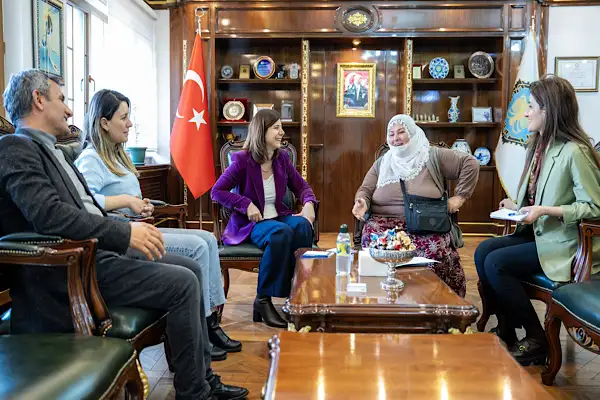 Eşbaşkan Bucak, vatandaşlarla buluştu