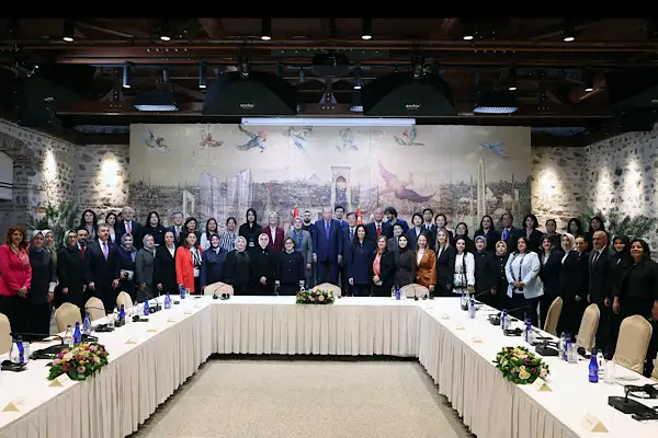 Cumhurbaşkanı Erdoğan, ICAPP Kadın Kolu katılımcılarını kabul etti