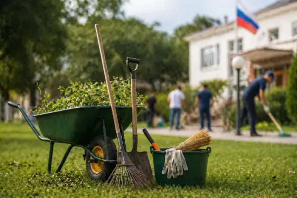 Rusya’nın Zambiya Büyükelçiliği’nde temizlik etkinliği düzenlendi 