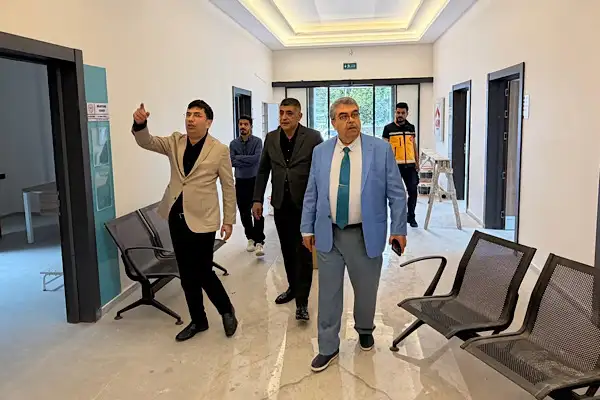 Belen’de sağlık yatırımları yerinde incelendi