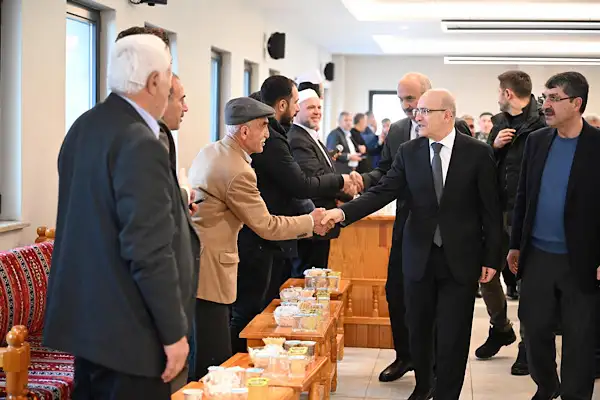 Bakan Şimşek, Batman’da bir dizi temasta bulundu