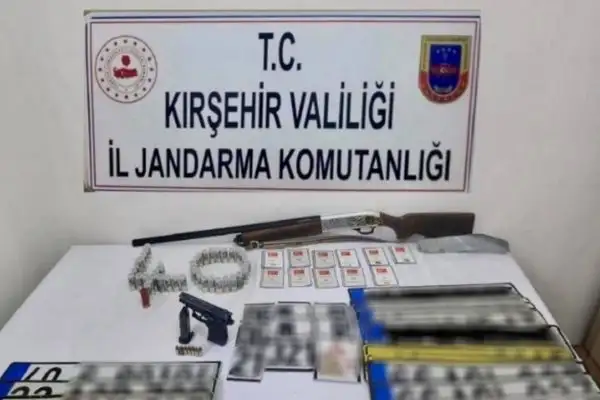 Kırşehir’de sahte plaka operasyonu