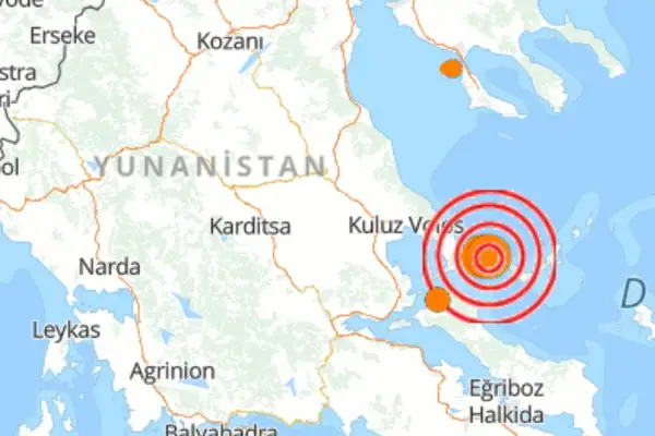 Yunanistan’da 4,7 büyüklüğünde deprem
