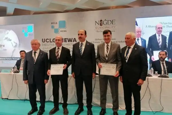 Kahveci’ye UCLG-MEWA’dan başarı belgesi