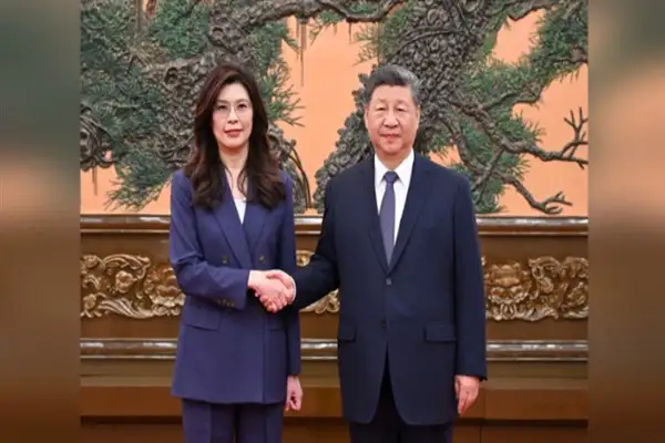 Xi Jinping, KMT Genel Başkanı Cheng Li-wun ile görüştü