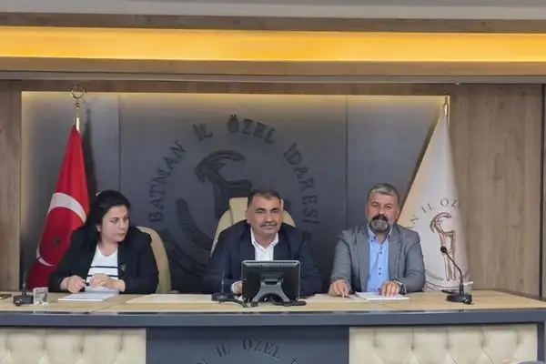 Batman’da İl Genel Meclisi Başkanlık seçimi gerçekleştirildi