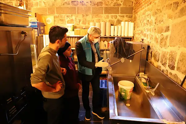 Diyarbakır’da Halk Lokantaları ve Sosyal Tesislerde hijyen denetimi yapıldı