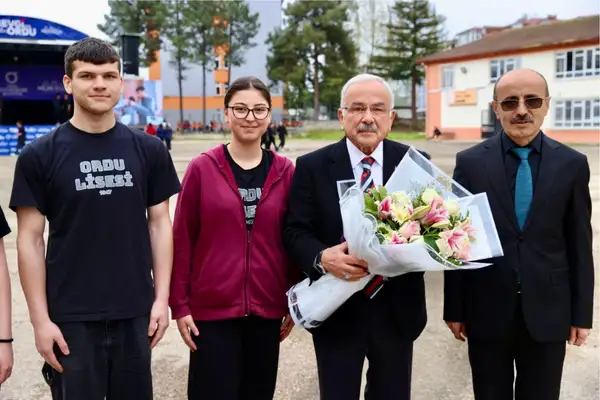 Güler, Ordu Lisesi’nde öğrencilerle kariyer söyleşisinde buluştu