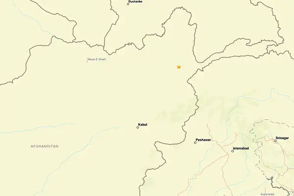 Afganistan'da deprem
