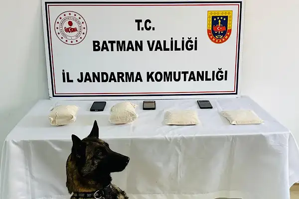 Batman’da 3 kilogram uyuşturucu hammaddesi ele geçirildi