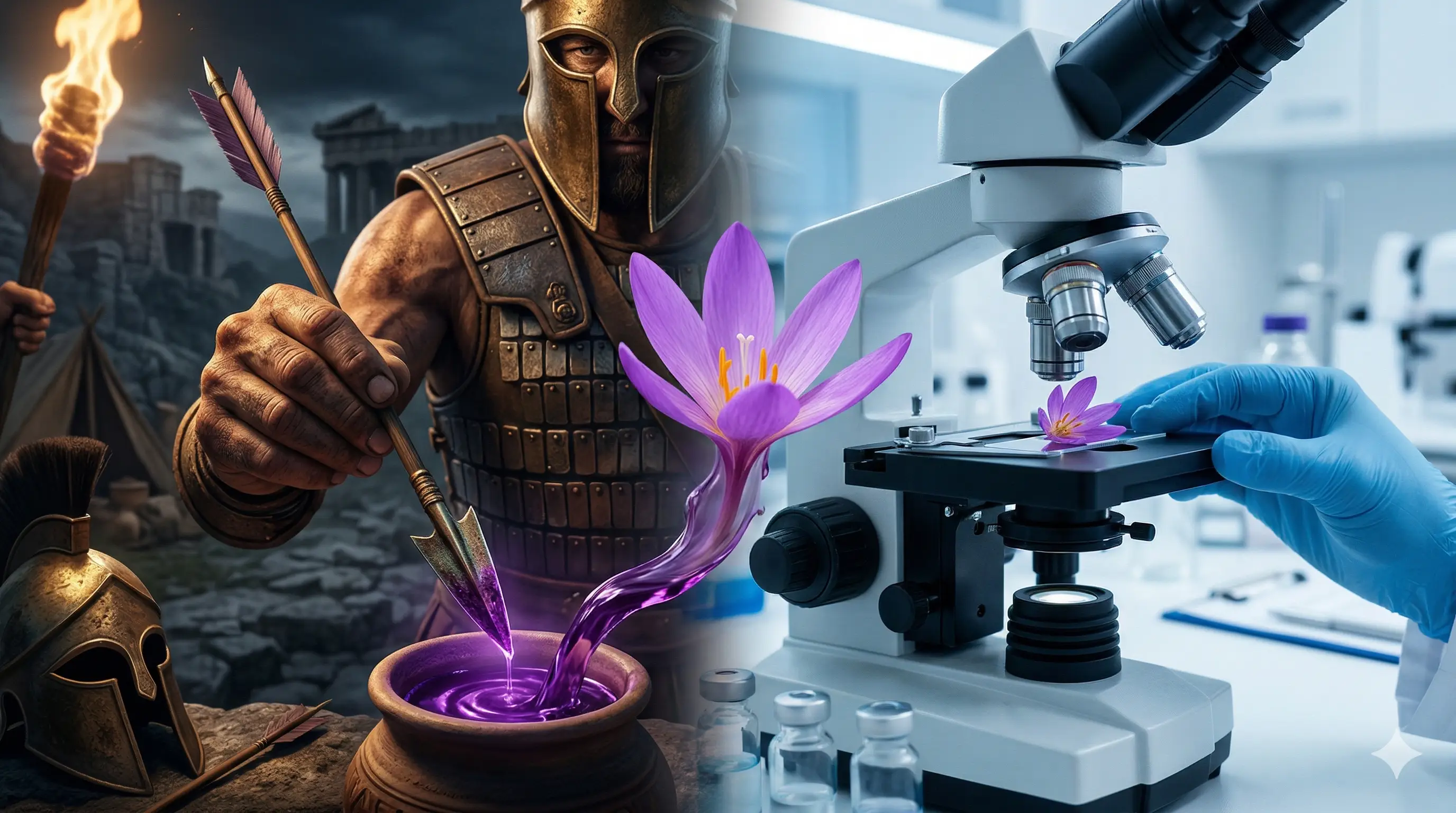 Zehirden şifaya uzanan mor efsane: Acı çiğdemin ölüm ve hayat arasındaki bin yıllık dansı