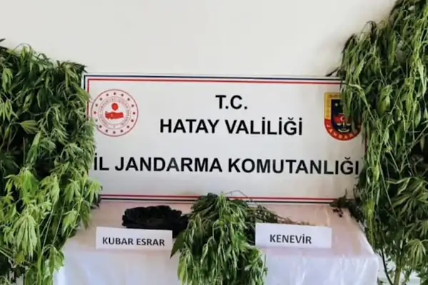 Samandağ’da uyuşturucu operasyonu