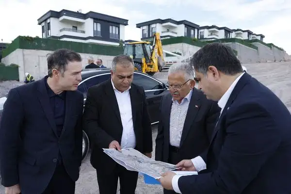 Başkan Büyükkılıç, KASKİ’nin altyapı çalışmalarını yerinde inceledi