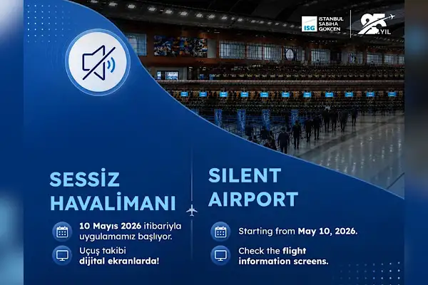 İstanbul Sabiha Gökçen’de “sessiz havalimanı” uygulaması başlıyor 