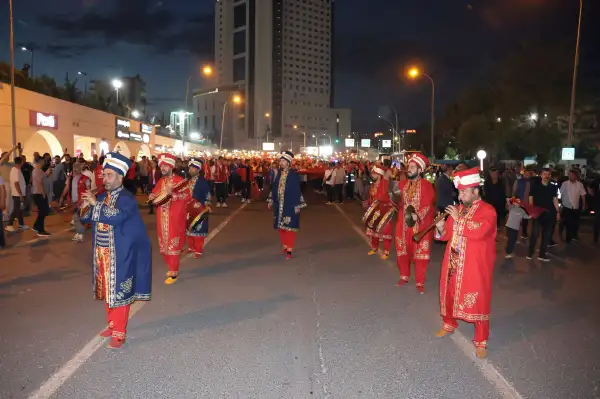 Şanlıurfa'da 19 Mayıs Bayramı mehteranla kutlandı 