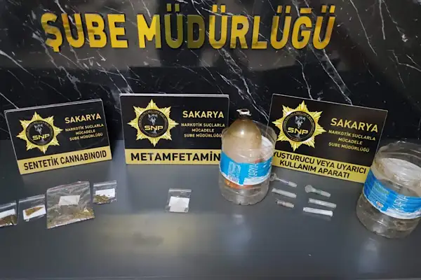 Sakarya’da uyuşturucu operasyonu: 17 şüpheli yakalandı