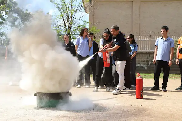 Diyarbakır’da okullarda afet ve yangın tatbikatı düzenlendi