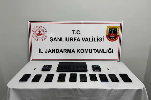 Şanlıurfa merkezli 6 ilde siber dolandırıcılık operasyonu 