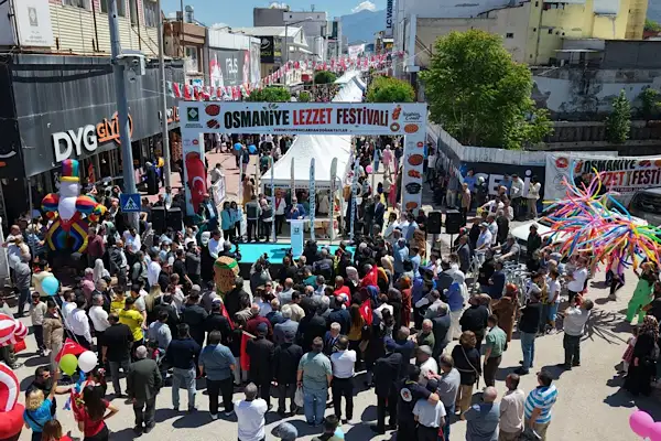 Osmaniye Lezzet Festivali  başladı