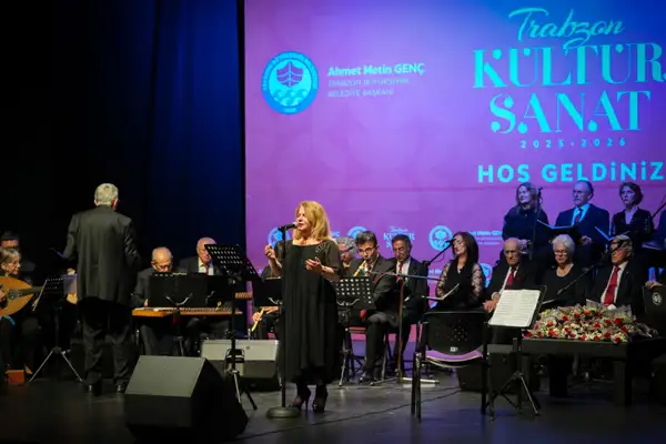 Trabzon'da Türk halk müziği konseri gerçekleşti