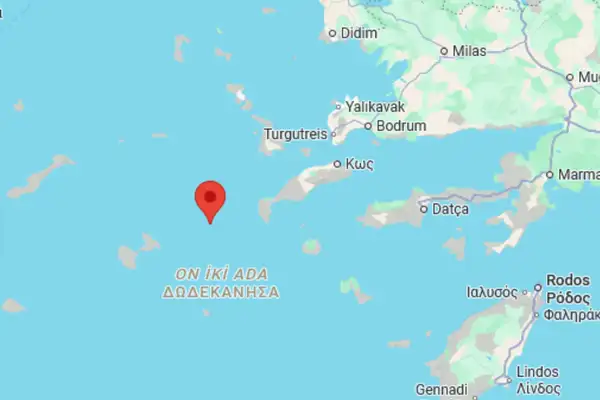 Ege Denizi'nde deprem