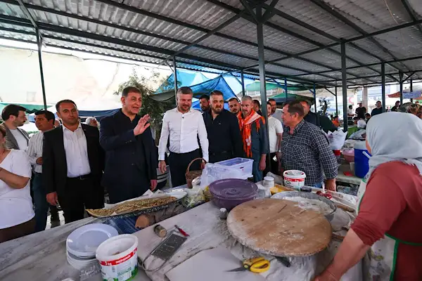 Tugay, Belenbaşı Mahallesi’nde vatandaşlarla buluştu