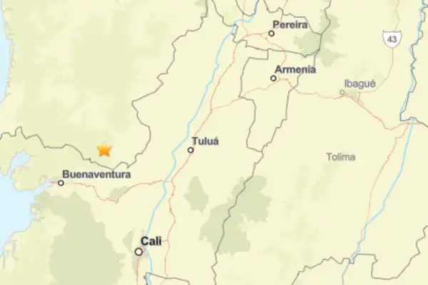 Kolombiya'da deprem