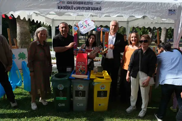 Adana Çocuk Festivali’nde sıfır atık eğitimi verildi