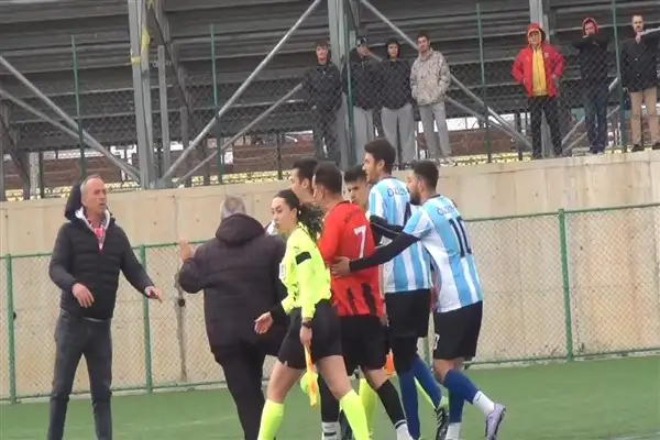 Edirne 2. Amatör Lig’de hakeme saldırı: Maç tatil edildi