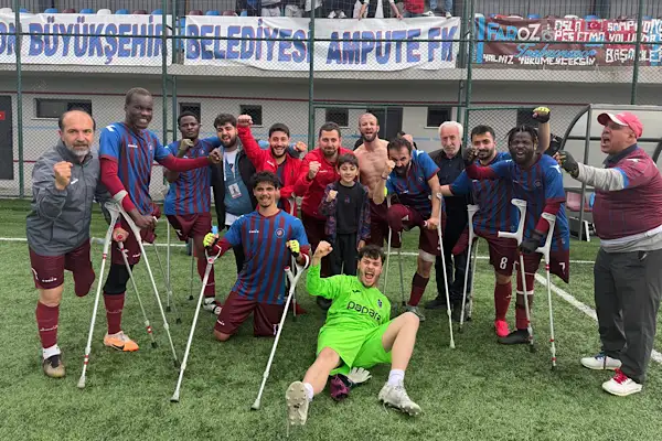  Trabzon Büyükşehir Belediye Ampute Futbol Kulübü, Gebze Ampute Futbol Kulübü'nü yendi
