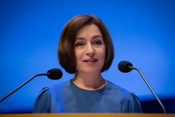 Sandu: Bugün Avrupa Liyakat Nişanı'nı almaktan onur duyuyorum