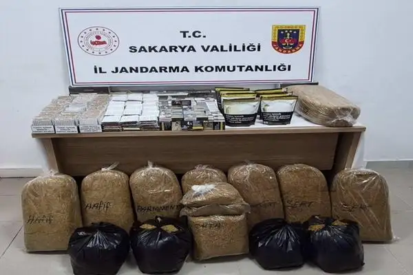 Sakarya’da kaçakçılık operasyonu