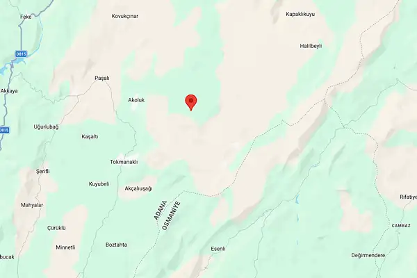 Adana'da deprem