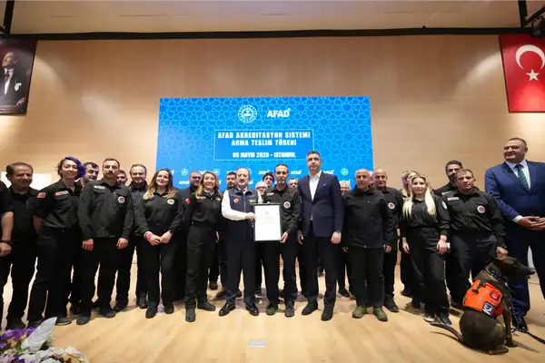 Belediye Ekibine AFAD’dan Ağır Seviye Arama Kurtarma Akreditasyonu