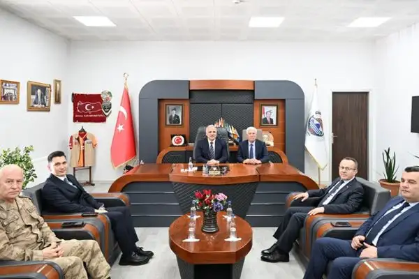 Vali Zorluoğlu, Çermik’te temaslarda bulundu