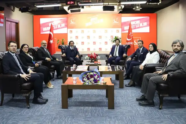 Saadet Partisi’nde bayramlaşma programı gerçekleşti