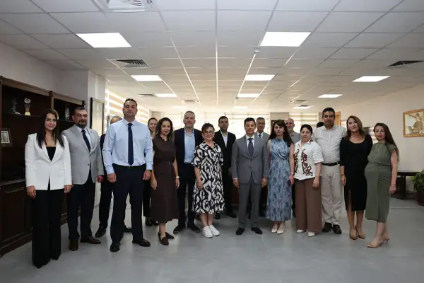 Belediye personeli bayramlaşma programında bir araya geldi