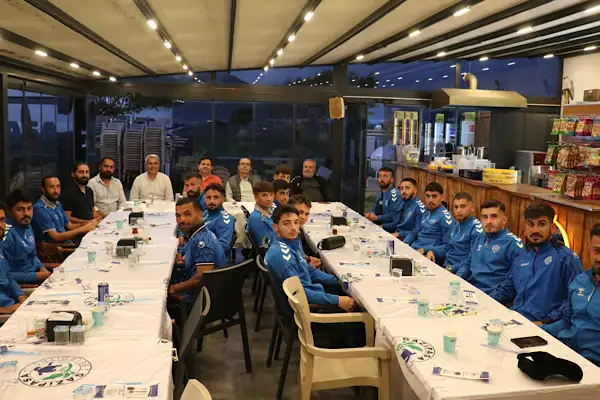 Başkan Yılmaz’dan futbolculara destek