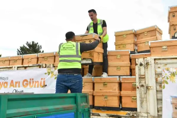 Ankara Büyükşehir Belediyesi’nden 5 bin arı kovanı desteği