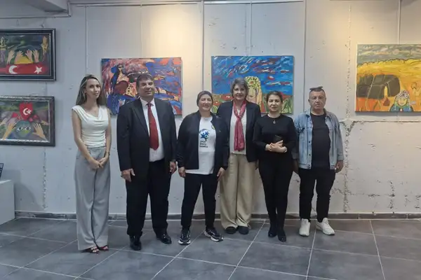 “Kan Ağlayan Zelo” sergisi Şanlıurfa’da sanatseverlerle buluştu